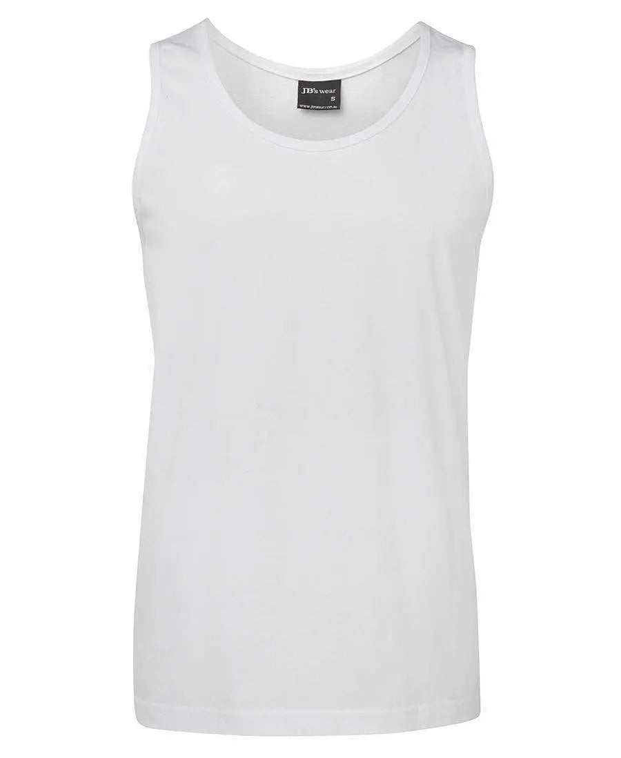 JB'S Cotton Singlet 1S Casual Wear Jb's Wear White S